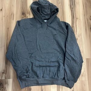 Vintage Nike Charcoal Gray Hoodie Men’s - Silver Tag
